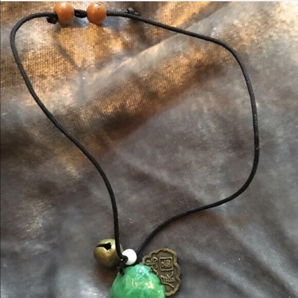 Charm Bracelet w Green Turtle, Bell and ... - Picture 4 of 10